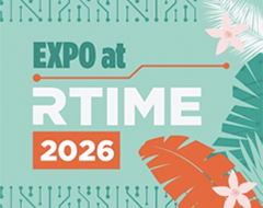 Logo for RTIME 2026 event.